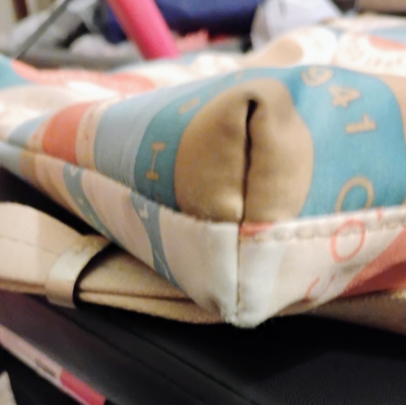 Coach Pastel Circle Pattern Crossbody Bag - Picture 5 of 8